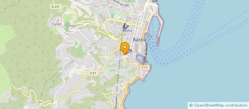 localisation de l'entreprise MADAME VALERIE SCAPS à BASTIA