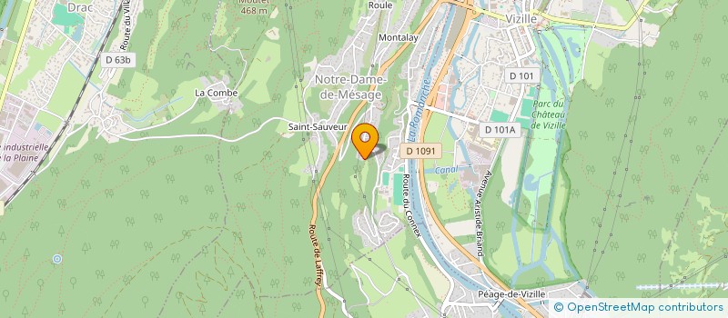 localisation de l'entreprise MADAME VALERIE SCHAEFFER  NOTRE-DAME-DE-MESAGE