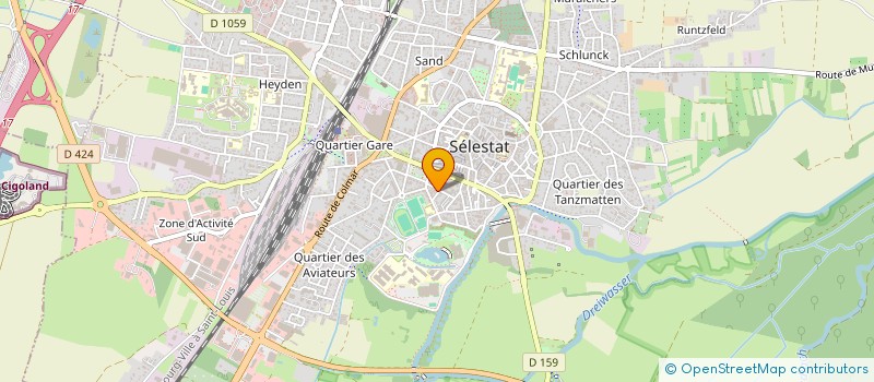 localisation de l'entreprise MADAME VALERIE SCHANDELMEYER  EBERSHEIM