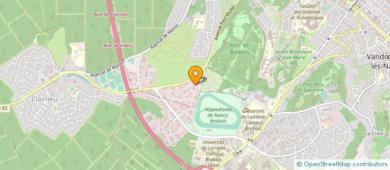 localisation de l'entreprise MADAME VALERIE SCHATZLE  VILLERS-LES-NANCY