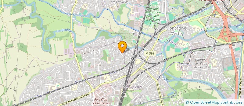 localisation de l'entreprise MADAME VALERIE SCHMITTBIEL  LINGOLSHEIM