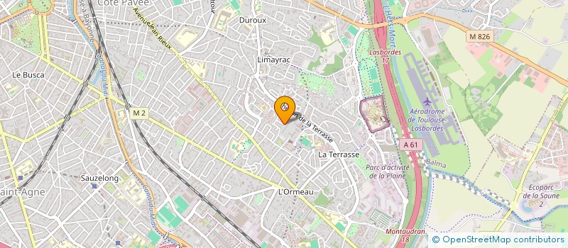 localisation de l'entreprise MADAME VALERIE SCHMITZ  TOULOUSE