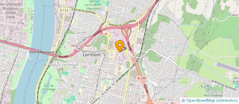 localisation de l'entreprise MADAME VALERIE SCHNEIDER  LORMONT