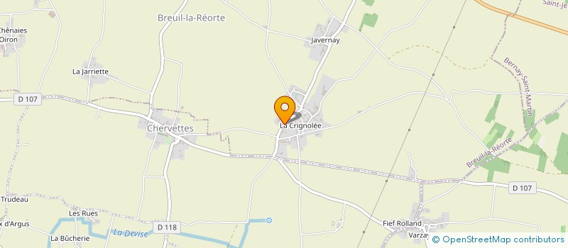 localisation de l'entreprise MADAME VALERIE SCHNEIDER à BREUIL-LA-REORTE