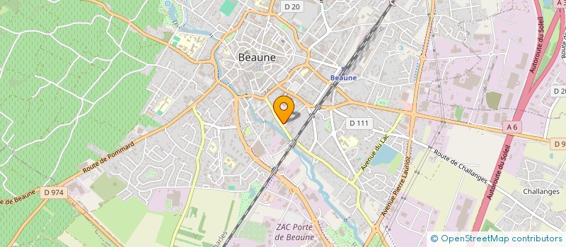 localisation de l'entreprise MADAME VALERIE SCHNEITER à BEAUNE