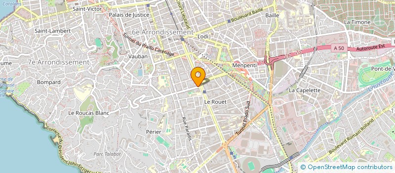 localisation de l'entreprise MADAME VALERIE SECNAZI à MARSEILLE
