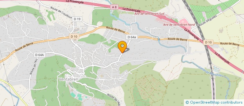 localisation de l'entreprise MADAME VALERIE SEGOND  VENTABREN