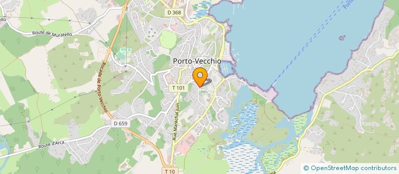 localisation de l'entreprise MADAME VALERIE SEGORBE à PORTO-VECCHIO