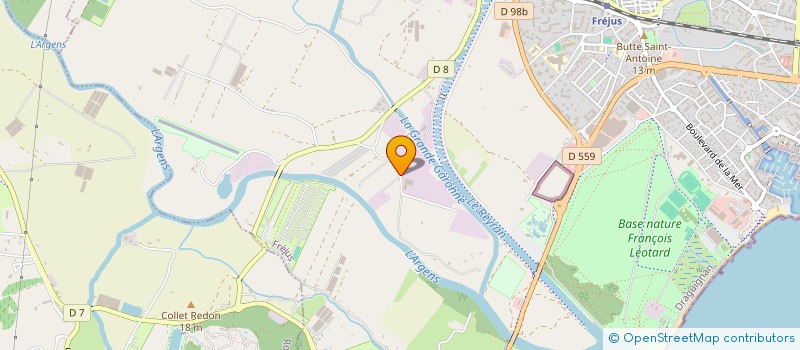 localisation de l'entreprise MADAME VALERIE SEGUIN  FREJUS