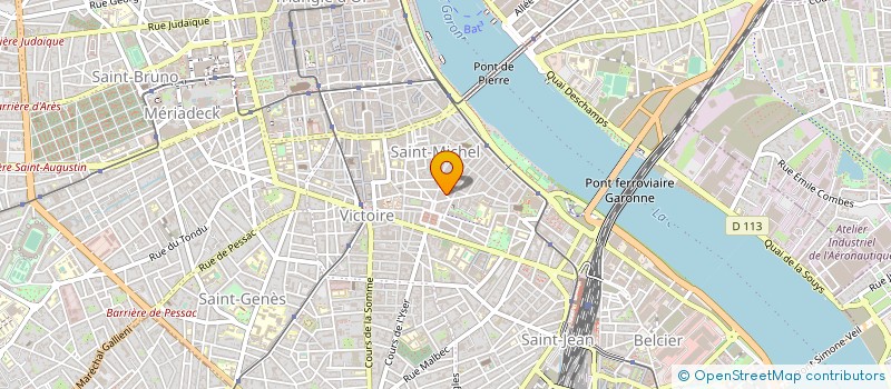 localisation de l'entreprise MADAME VALERIE SEGUIN  BORDEAUX