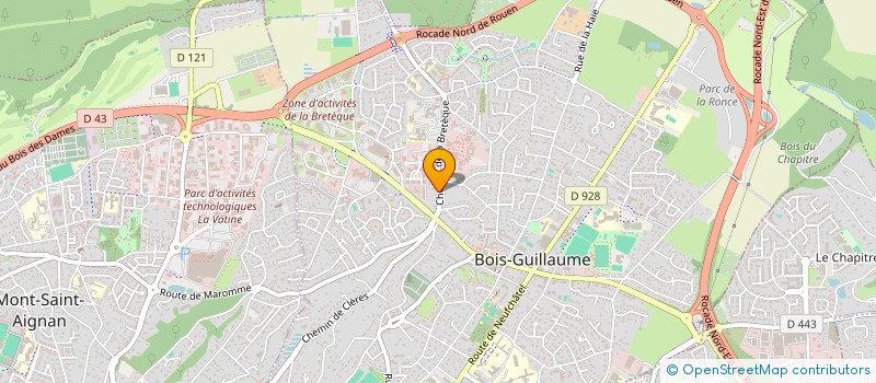 localisation de l'entreprise MADAME VALERIE SEGUR à BOIS-GUILLAUME