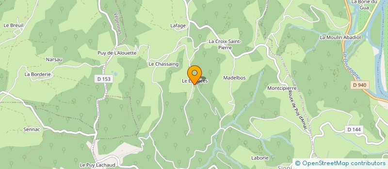 localisation de l'entreprise MADAME VALERIE SEGURA  SIONIAC