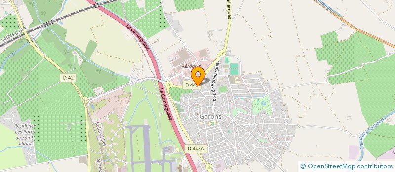 localisation de l'entreprise MADAME VALERIE SEIGNEUR  GARONS