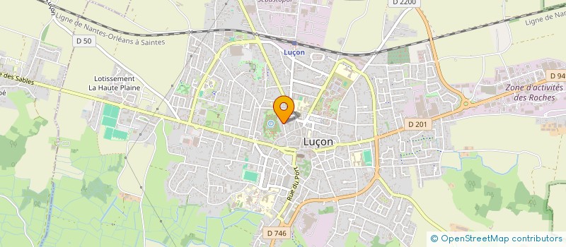 localisation de l'entreprise MADAME VALERIE SENECHAL à LUCON