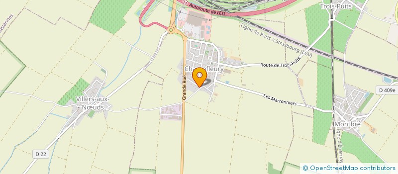 localisation de l'entreprise MADAME VALERIE SERAN  CHAMPFLEURY