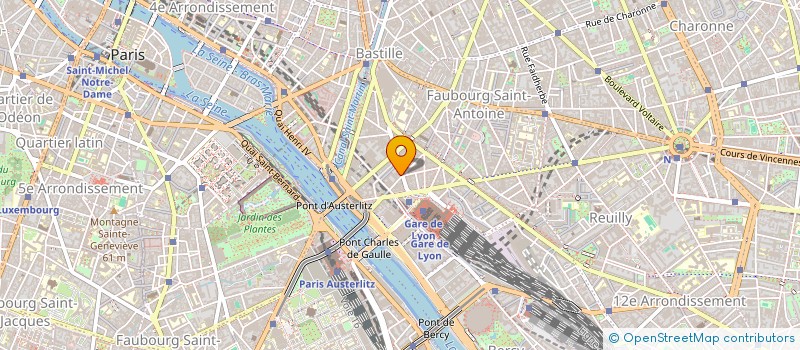 localisation de l'entreprise MADAME VALERIE SERVANT  PARIS