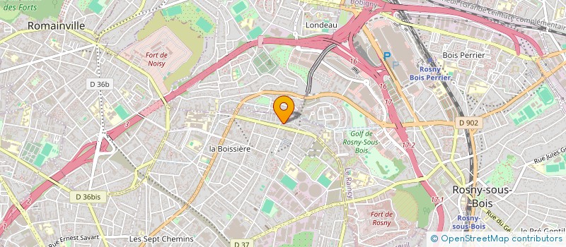 localisation de l'entreprise MADAME VALERIE SERVANT à MONTREUIL