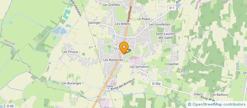 localisation de l'entreprise MADAME VALERIE SEVERIN  CHATEAURENARD