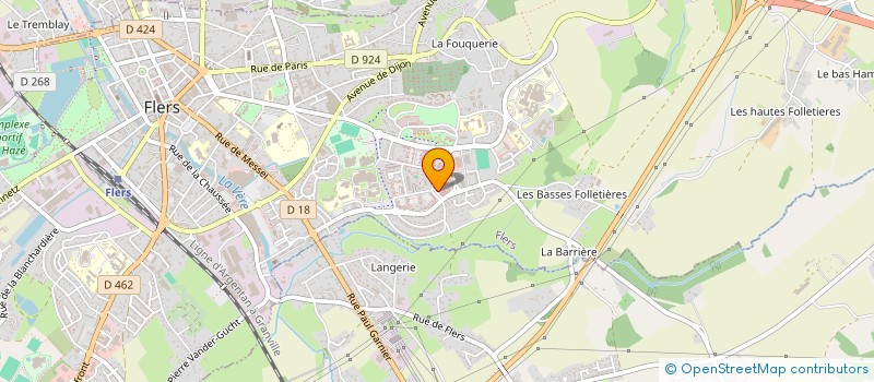localisation de l'entreprise MADAME VALERIE SIBILLY à FLERS