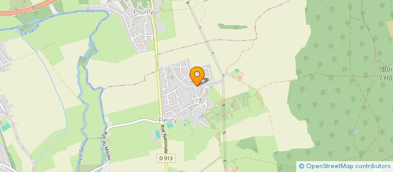 localisation de l'entreprise MADAME VALERIE SIEBENBORN  FLEURY