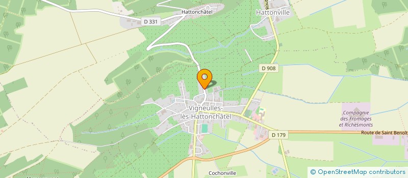 localisation de l'entreprise MADAME VALERIE SIMON à VIGNEULLES-LES-HATTONCHATEL