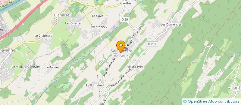 localisation de l'entreprise MADAME VALERIE SIMON  SAINT-PIERRE-DE-SOUCY