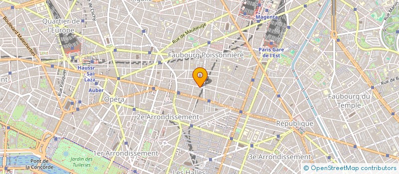 localisation de l'entreprise MADAME VALERIE SIMONE MICHE RODET  PARIS