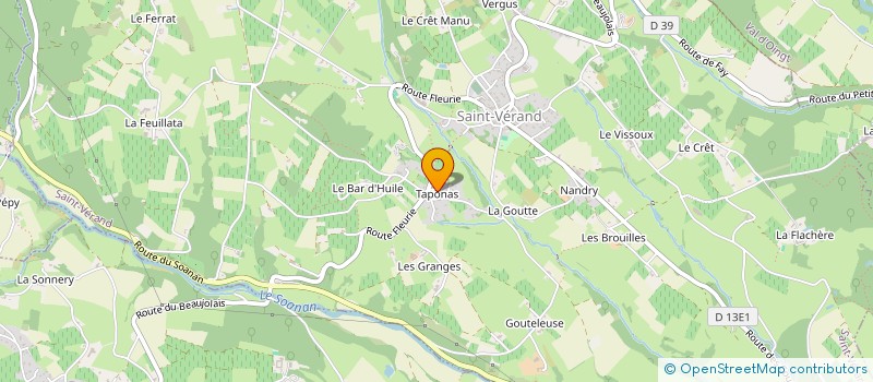 localisation de l'entreprise MADAME VALERIE SIMONITTO  SAINT-VERAND