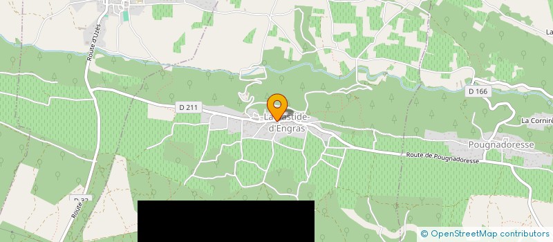 localisation de l'entreprise MADAME VALERIE SOARES  LA BASTIDE-D'ENGRAS