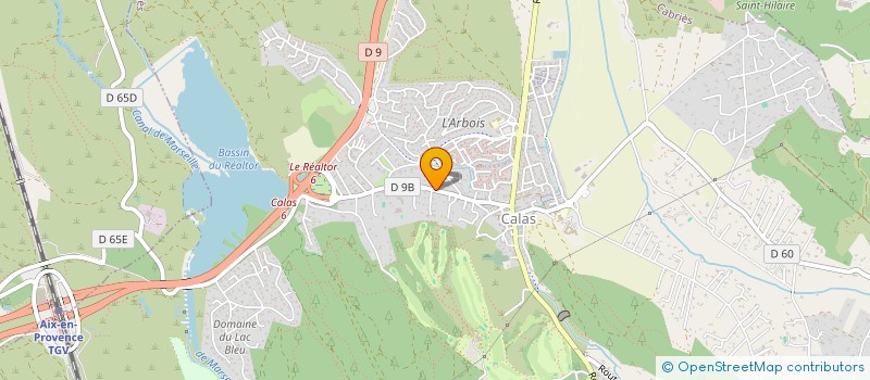 localisation de l'entreprise MADAME VALERIE SOLACROUP  CABRIES