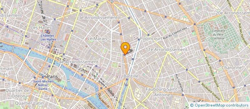 localisation de l'entreprise MADAME VALERIE SONNIER  PARIS