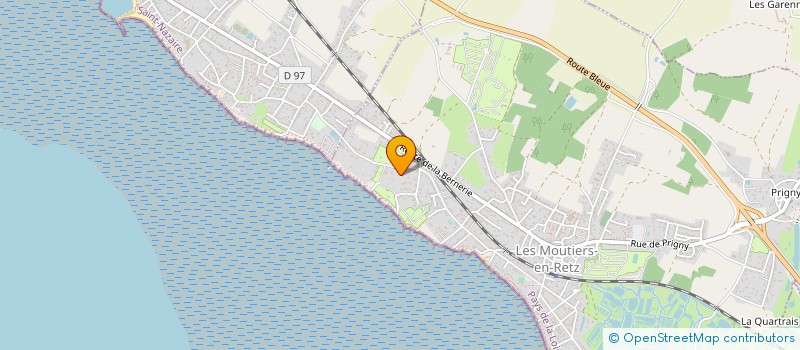 localisation de l'entreprise MADAME VALERIE SOUCHET  LES MOUTIERS-EN-RETZ