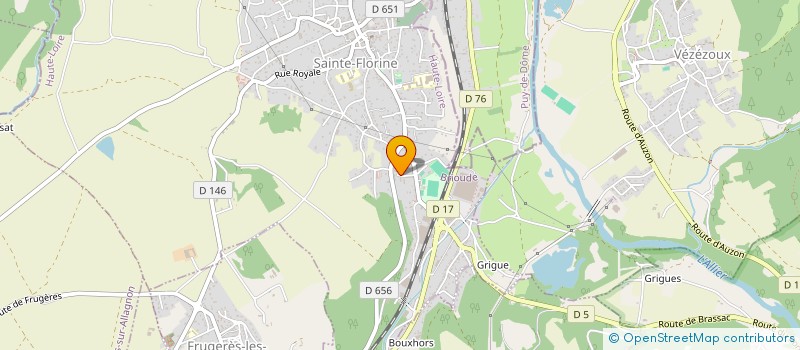 localisation de l'entreprise MADAME VALERIE SOULPIN  SAINTE-FLORINE