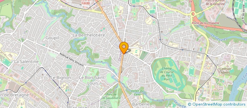 localisation de l'entreprise MADAME VALERIE SPILERS à NANTES