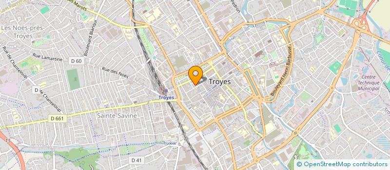 localisation de l'entreprise MADAME VALERIE STACHEL  TROYES