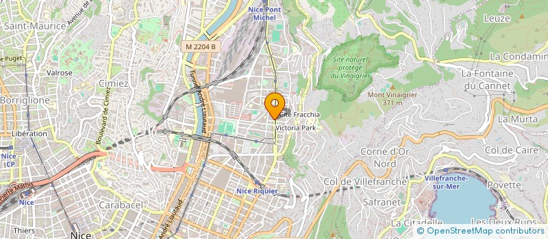 localisation de l'entreprise MADAME VALERIE STENGER  SAINT-ANDRE-LES-ALPES