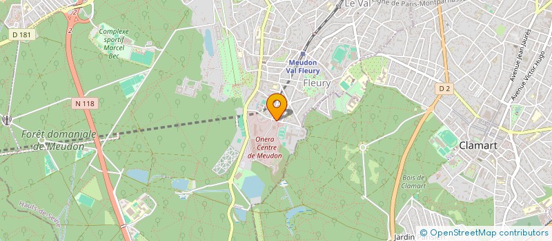 localisation de l'entreprise MADAME VALERIE STOCKLOUSER à MEUDON