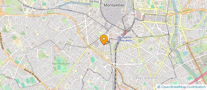 localisation de l'entreprise MADAME VALERIE STOLL à MONTPELLIER