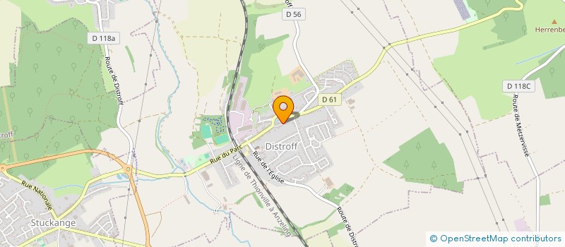 localisation de l'entreprise MADAME VALERIE STORTZ  DISTROFF