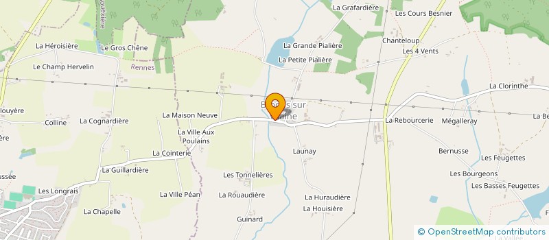 localisation de l'entreprise MADAME VALERIE STRUTZ à CHATEAUBOURG