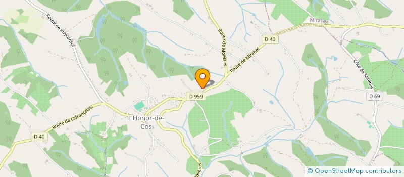 localisation de l'entreprise MADAME VALERIE SU  MONTECH