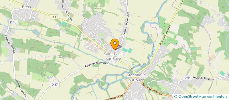 localisation de l'entreprise MADAME VALERIE TANCRAY  SAINT-PAUL-SUR-SAVE