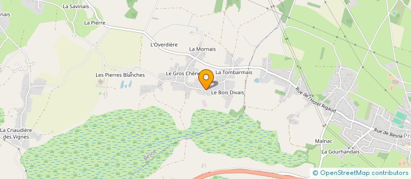 localisation de l'entreprise MADAME VALERIE TANGUY  BESNE