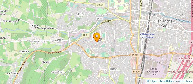 localisation de l'entreprise MADAME VALERIE TARASKA  CHAZAY-D'AZERGUES