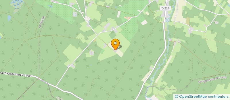 localisation de l'entreprise MADAME VALERIE TARDIF  THOREE-LES-PINS