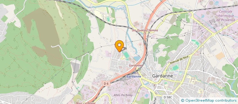 localisation de l'entreprise MADAME VALERIE TARTERA à GARDANNE