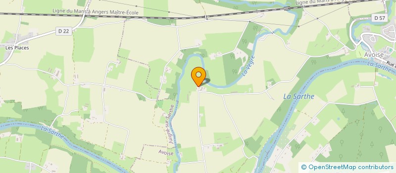 localisation de l'entreprise MADAME VALERIE TAUGOURDEAU  AVOISE