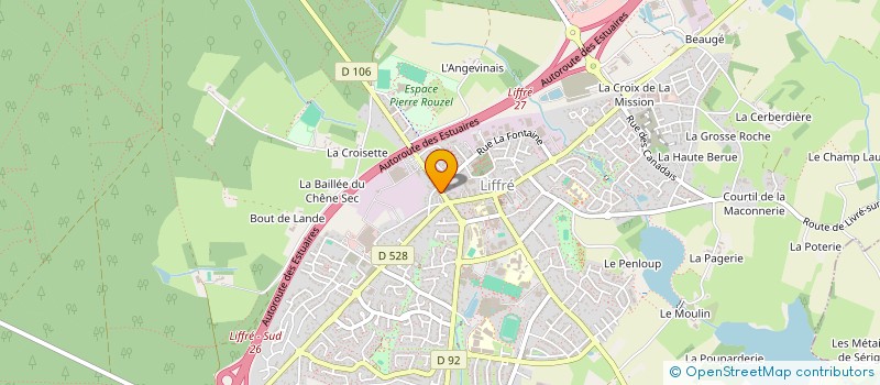 localisation de l'entreprise MADAME VALERIE TERKELTOBA  LIFFRE