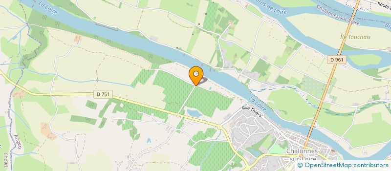 localisation de l'entreprise MADAME VALERIE TERRIEN à CHALONNES-SUR-LOIRE