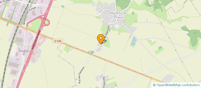 localisation de l'entreprise MADAME VALERIE TERRIER  MONCHY-LE-PREUX